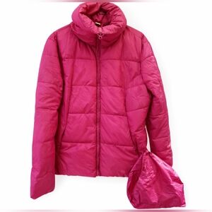 💖NWOT Old Navy Hot Pink Packable Puffer Jacket – Women’s XL
